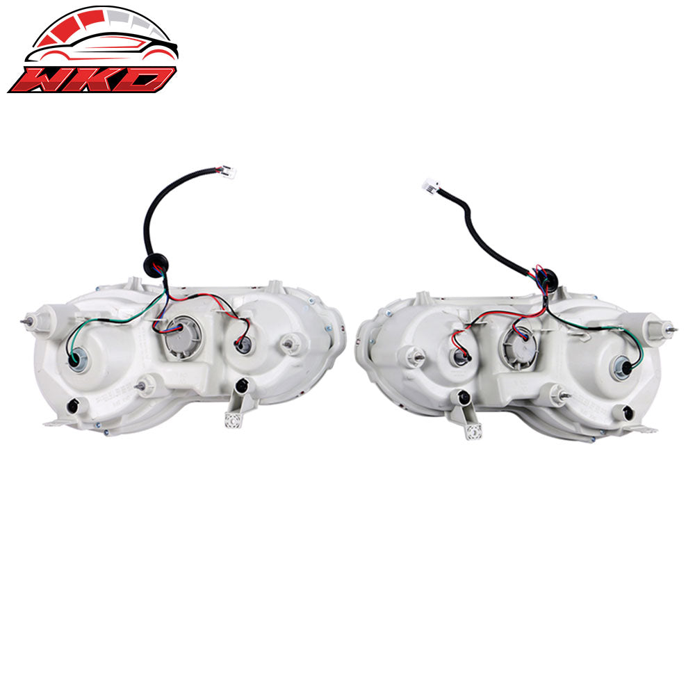 Fits 09-24 Nissan R35 GTR Red LED Tail Lights Upgrade 09-16 to 17+ Brake Lamps