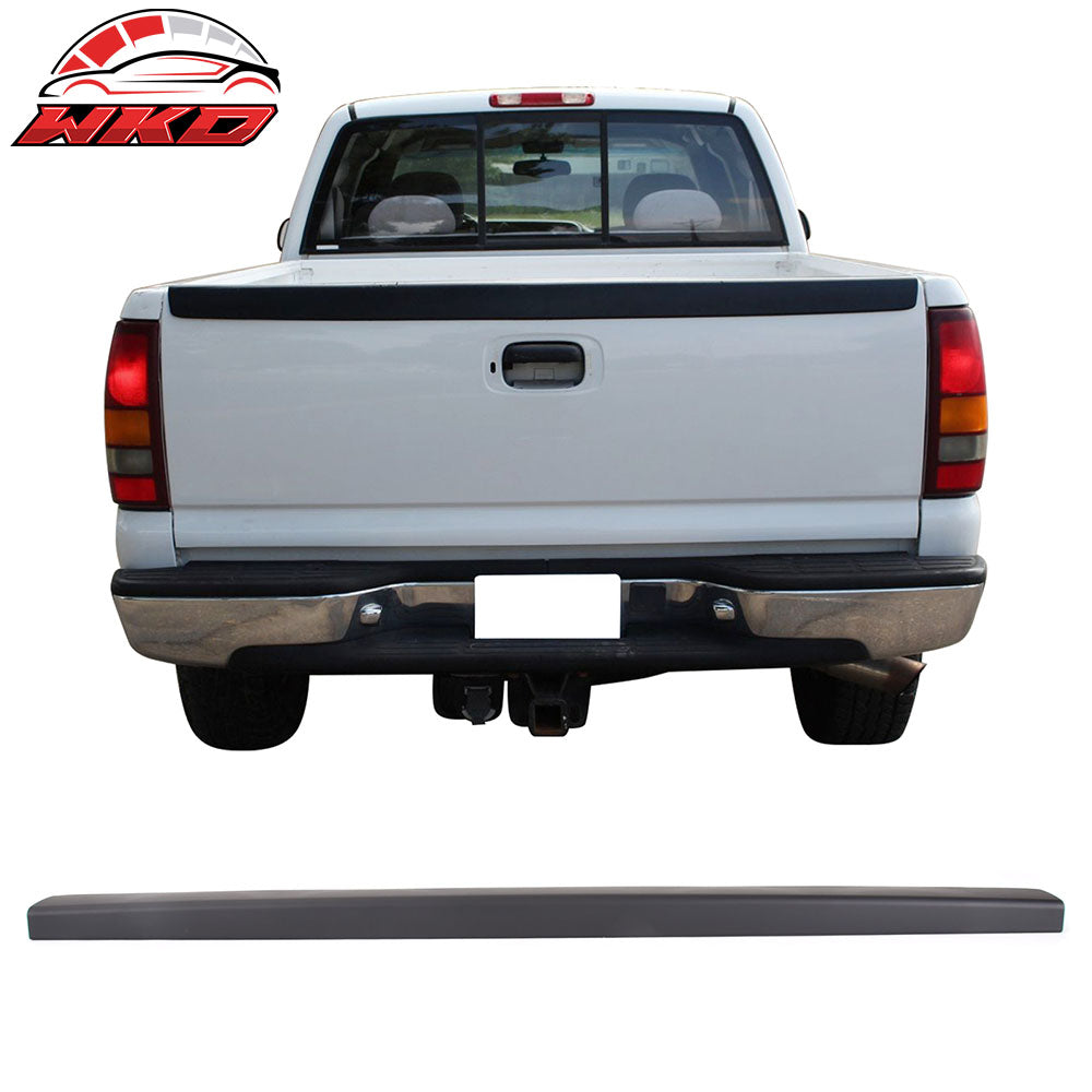 For 99-07 Silverado Sierra Fleetside Base SL Tailgate Molding Protector Cover PP