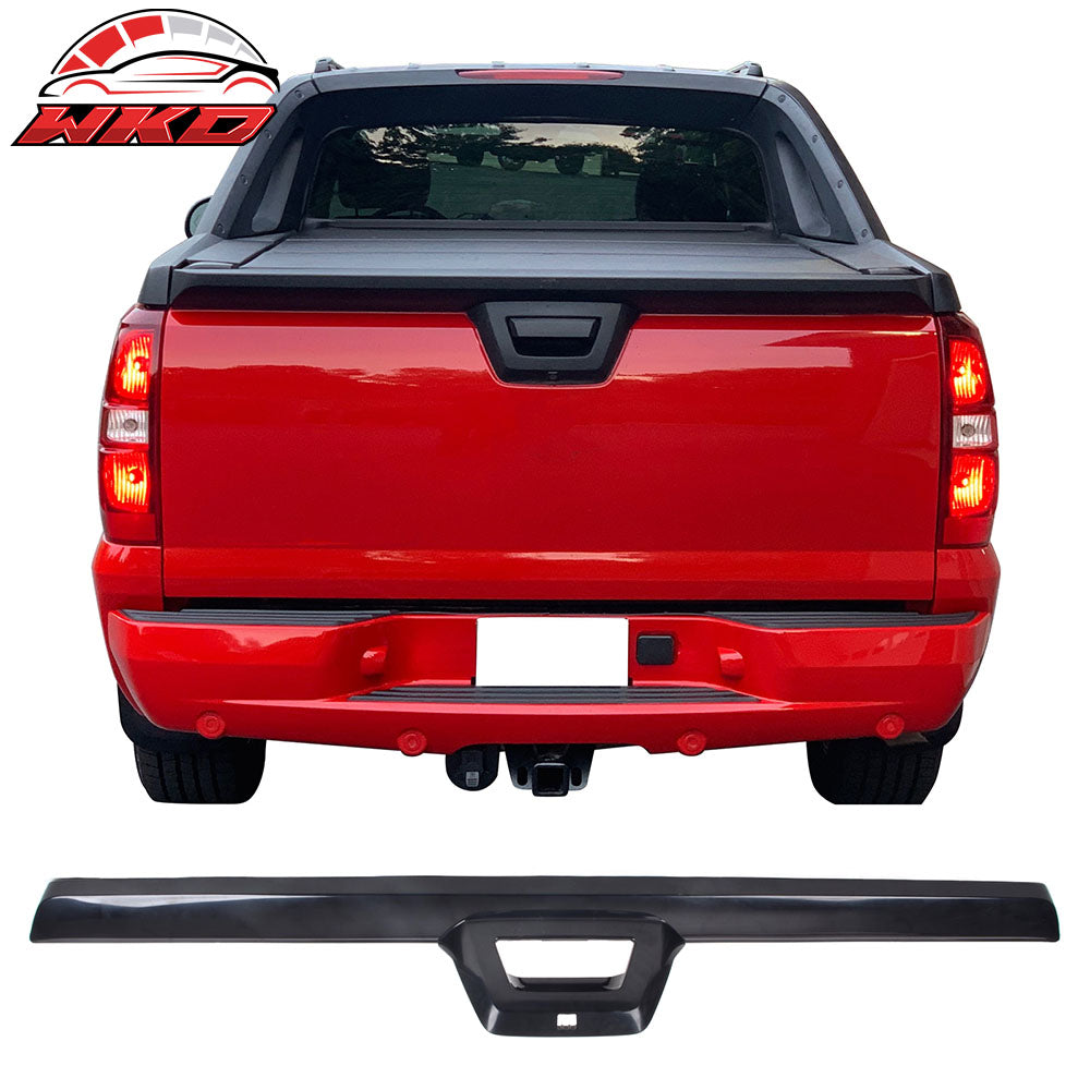 For 07-13 Chevy Avalanche Escalade EXT Tailgate Molding Trunk Protector Cover PP