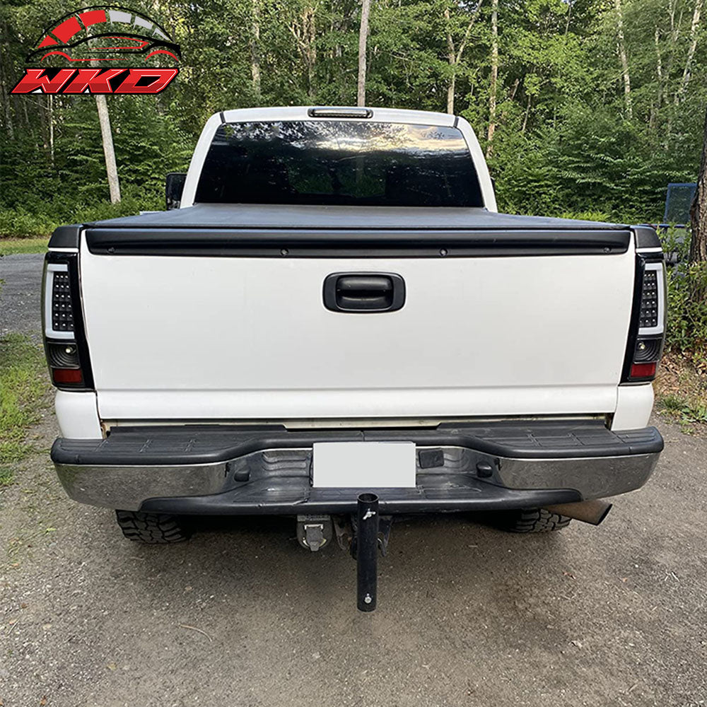 Fits 99-06 Chevy Silverado GMC Sierra Tailgate Moulding Spoiler Wing Protector