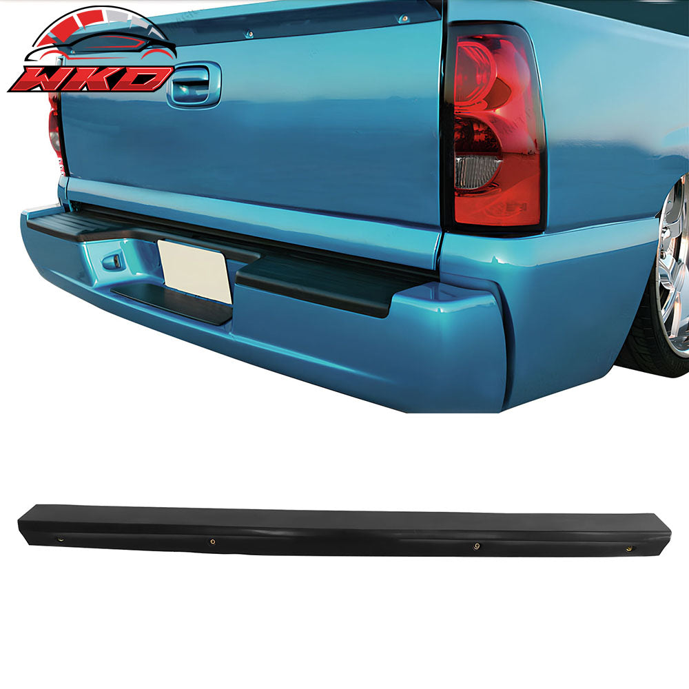 Fits 07-14 Chevrolet Silverado Tailgate Molding Cap Protector Spoiler Cover - PU