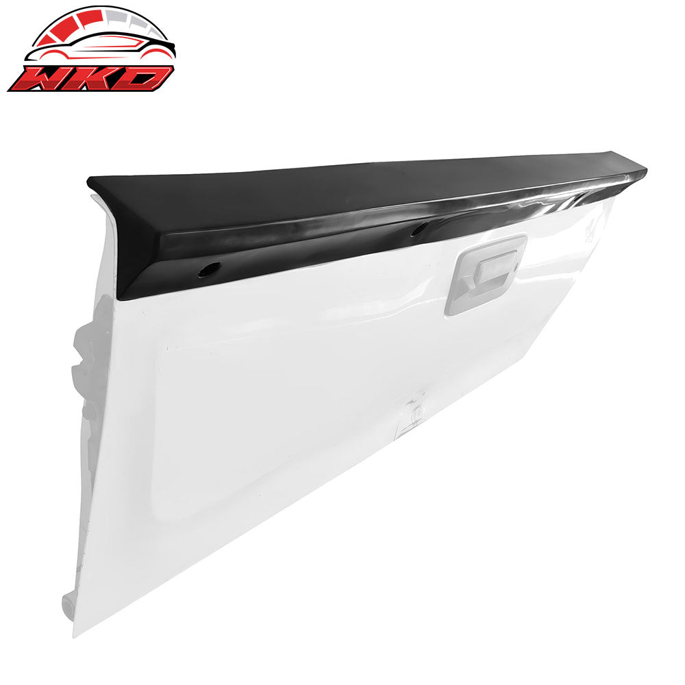 Fits 07-14 Chevrolet Silverado Tailgate Molding Cap Protector Spoiler Cover - PU