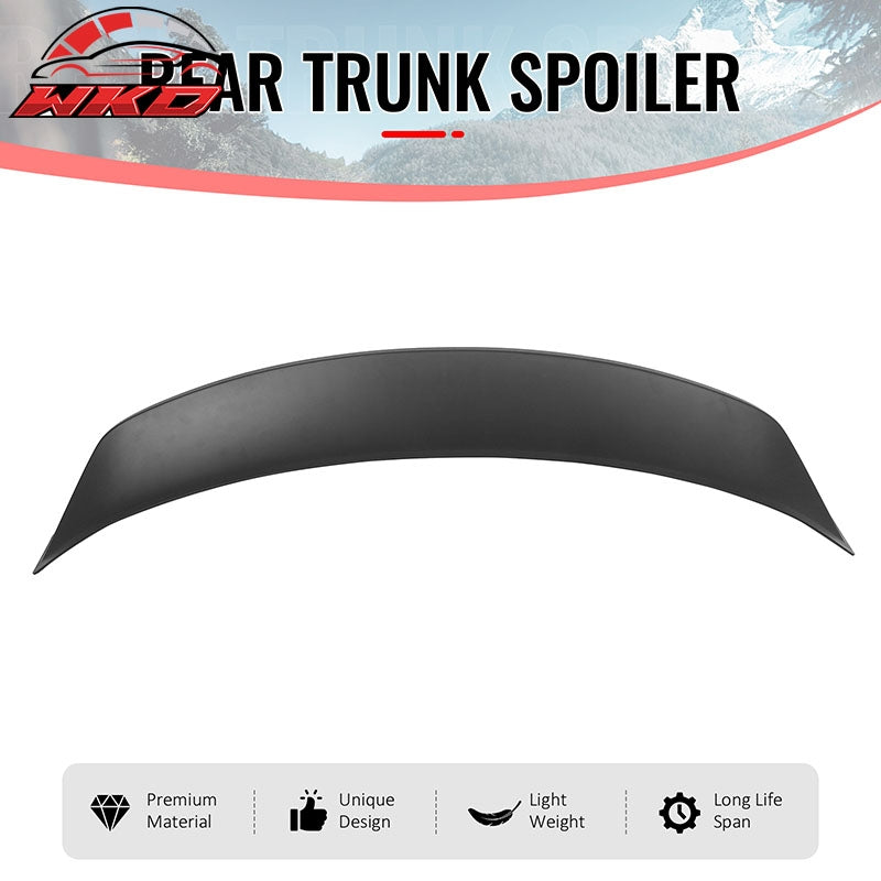 Wholesale 24-26 Tesla 3 Duckbill IKON Style Trunk Spoiler Matte Black Rear Wing ABS - Wikond Auto