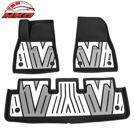 Wholesale 24-26 Tesla Model 3 All Weather Floor Mats Carpet Liner Black Gray White TPE