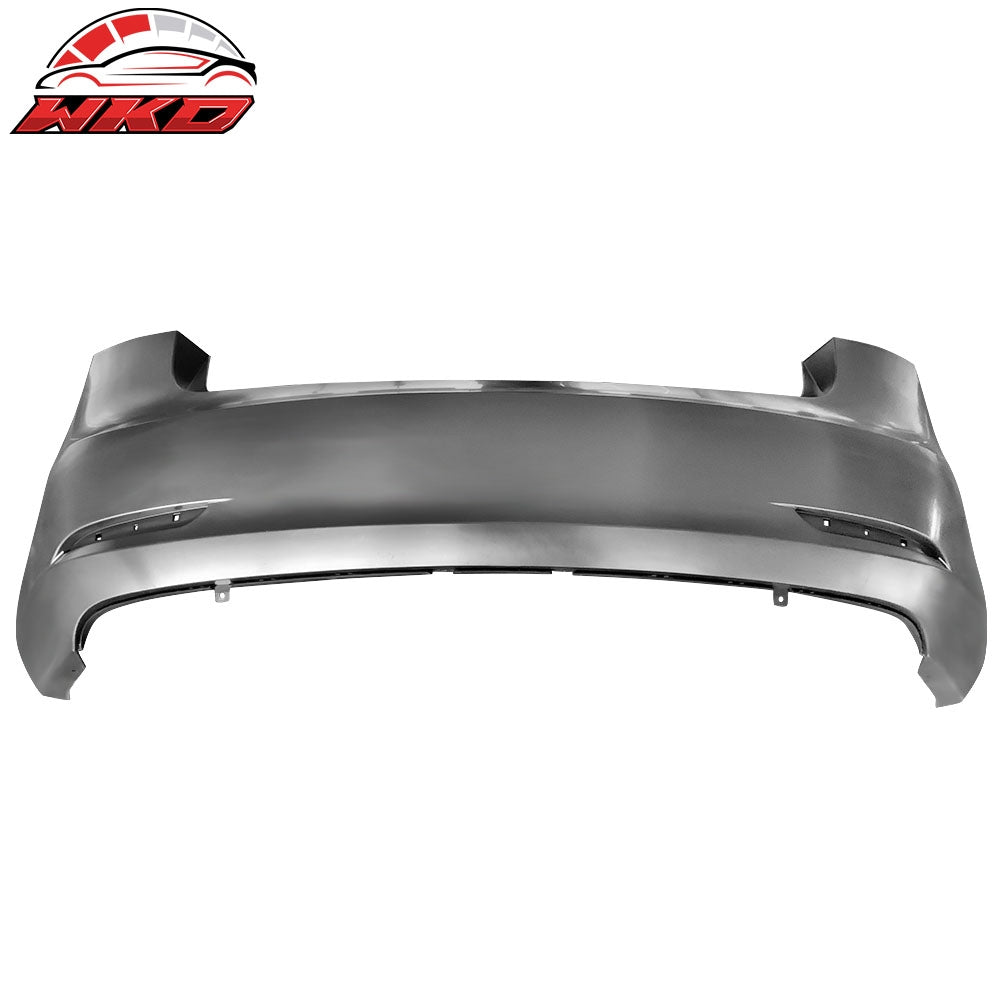 Fits 17-23 Tesla Model 3 Factory Style Rear Bumper Cover Unpainted