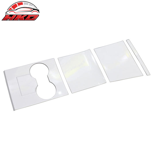 Wholesale 17-20 Tesla Model 3 Front Center Console Storage Box Cover Trim White ABS - Wikond Auto