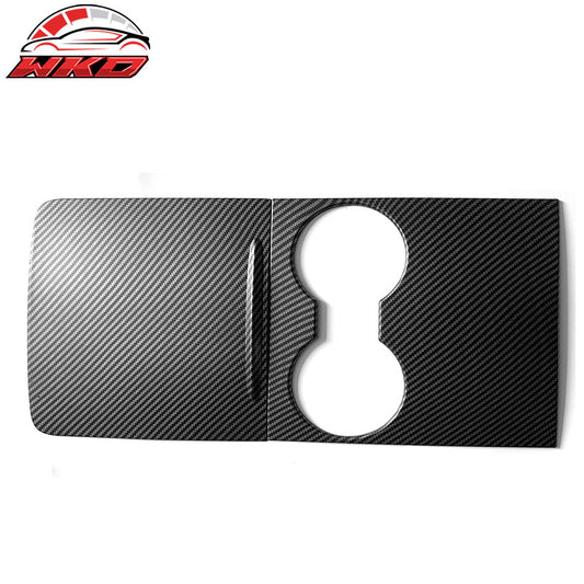 Wholesale 21-23 Tesla Model 3/21-24 Y Console Box Cover Matte Carbon Fiber Print ABS - Wikond Auto