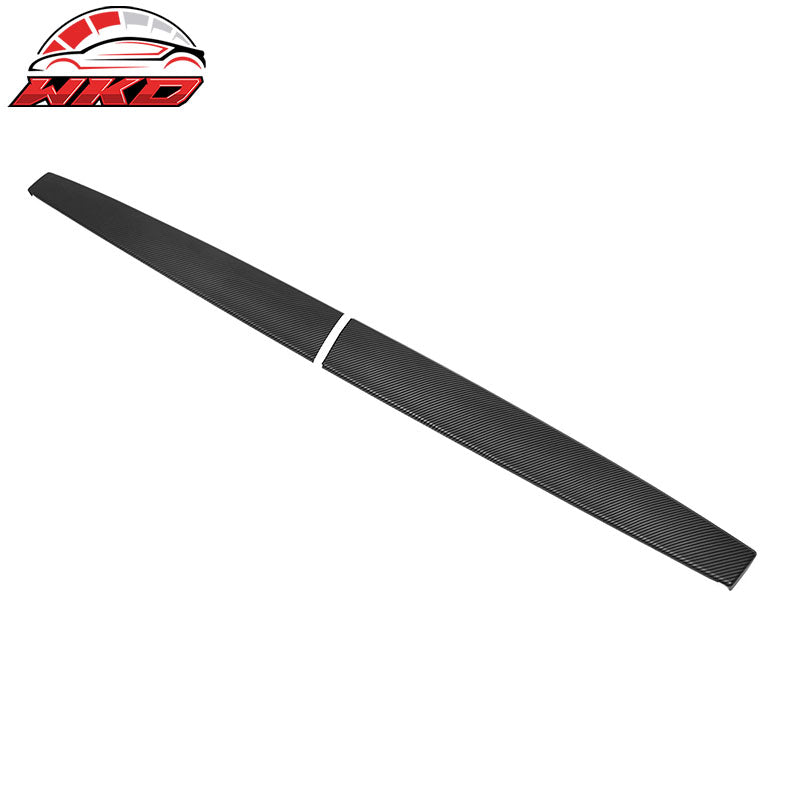 Wholesale 20-25 Tesla Model Y & 21-23 3 Dashboard Wrap Cover Matte Carbon Fiber Print