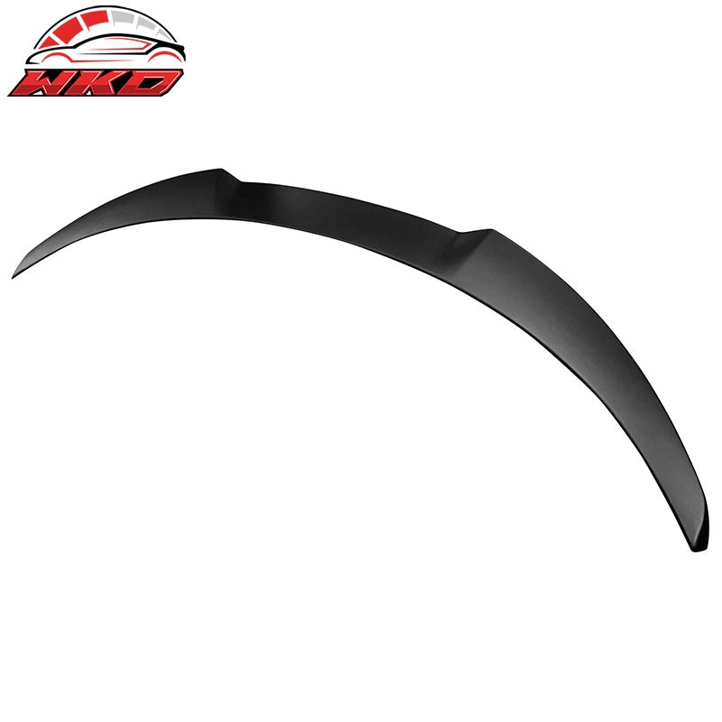 Fits 17-23 Tesla Model 3 IKON Style Rear Trunk Spoiler Wing ABS - Matte Black