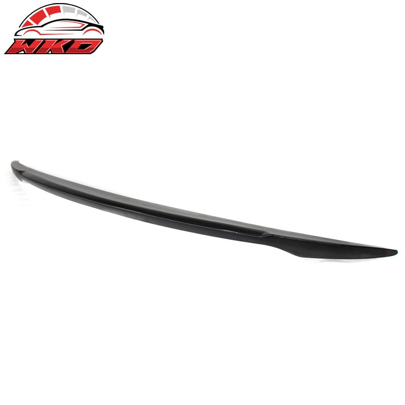 Fits 17-23 Tesla Model 3 IKON V Style Rear Trunk Spoiler Wing Lip ABS Unpainted