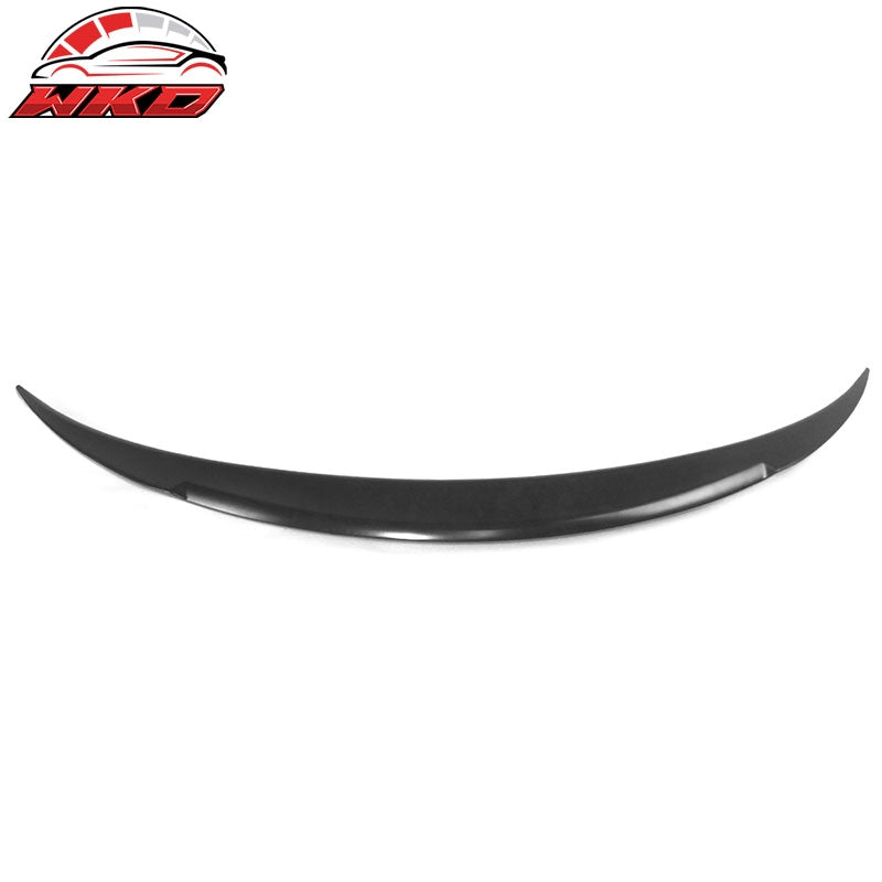 Fits 17-23 Tesla Model 3 IKON V Style Rear Trunk Spoiler Wing Lip ABS Unpainted