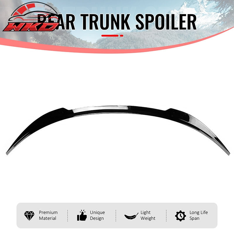 Wholesale 17-23 Tesla Model 3 MX Style Rear Trunk Lid Spoiler Wing Lip Gloss Black - Wikond Auto