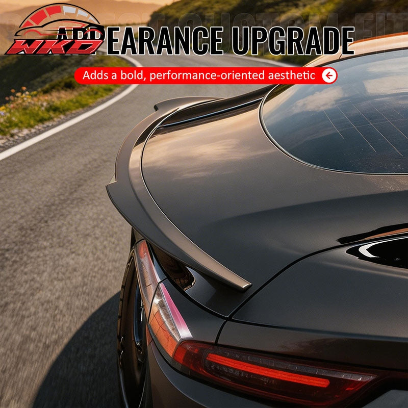Wholesale 17-23 Tesla Model 3 MX Style Rear Trunk Lid Spoiler Wing Lip Gloss Black - Wikond Auto