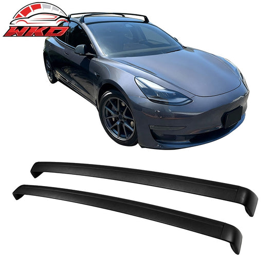 Wholesale 17-26 Tesla Model 3 OE Roof Rack Rail Luggage Carrier Cross Bars - Aluminum - Wikond Auto