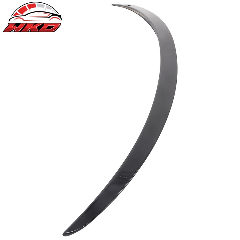 Fits 24-26 Tesla Model 3 OE Style Gloss Black Rear Trunk Spoiler Wing Lip ABS