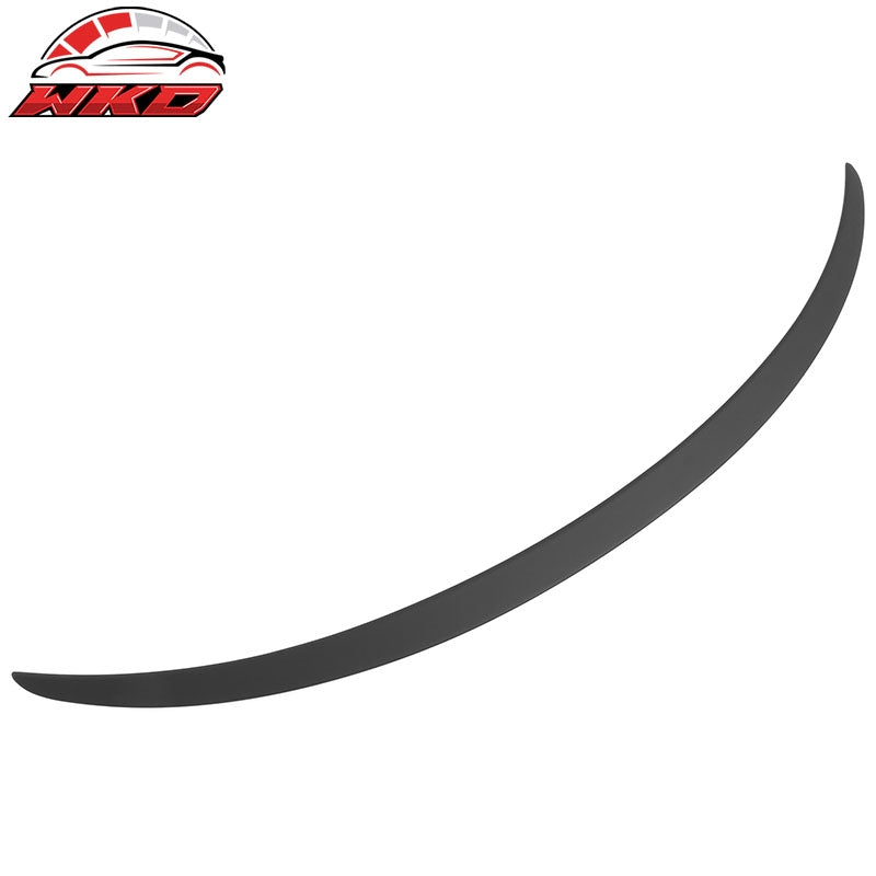 Fits 24-26 Tesla Model 3 OE Style Matte Black Rear Trunk Spoiler Wing Lip ABS