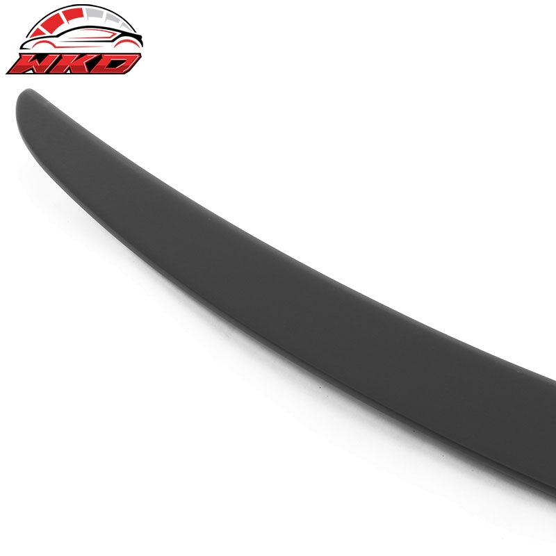 Fits 24-26 Tesla Model 3 OE Style Matte Black Rear Trunk Spoiler Wing Lip ABS