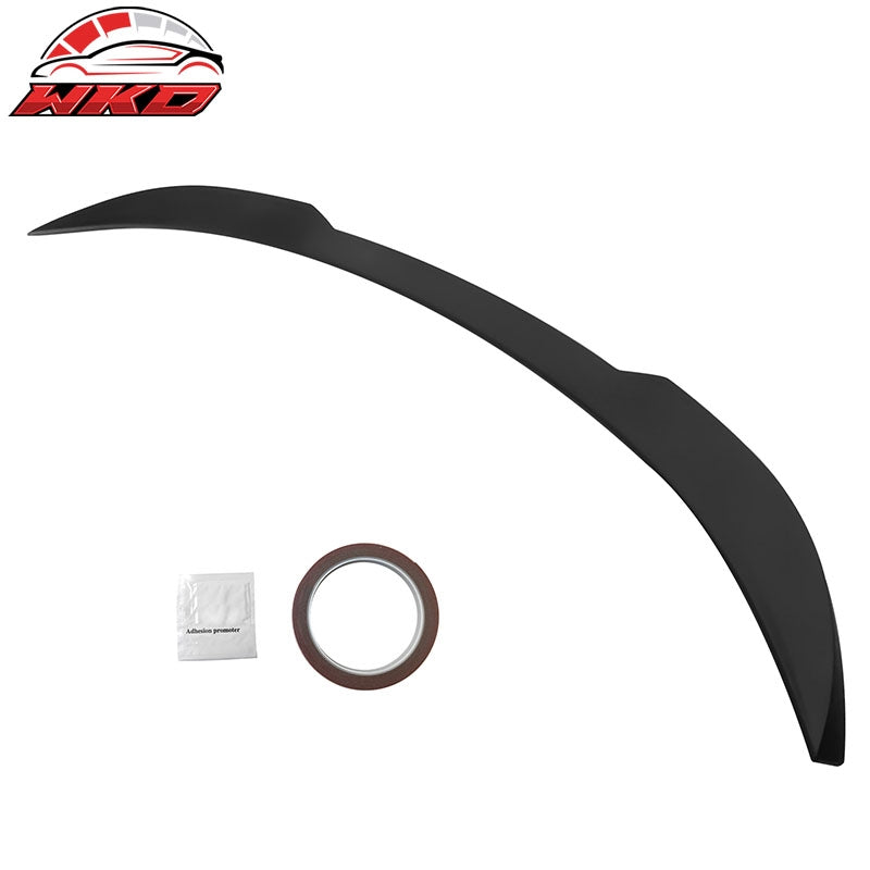 Fits 17-26 Tesla Model 3 Performance Rear Trunk Spoiler Wing Matte Black - ABS