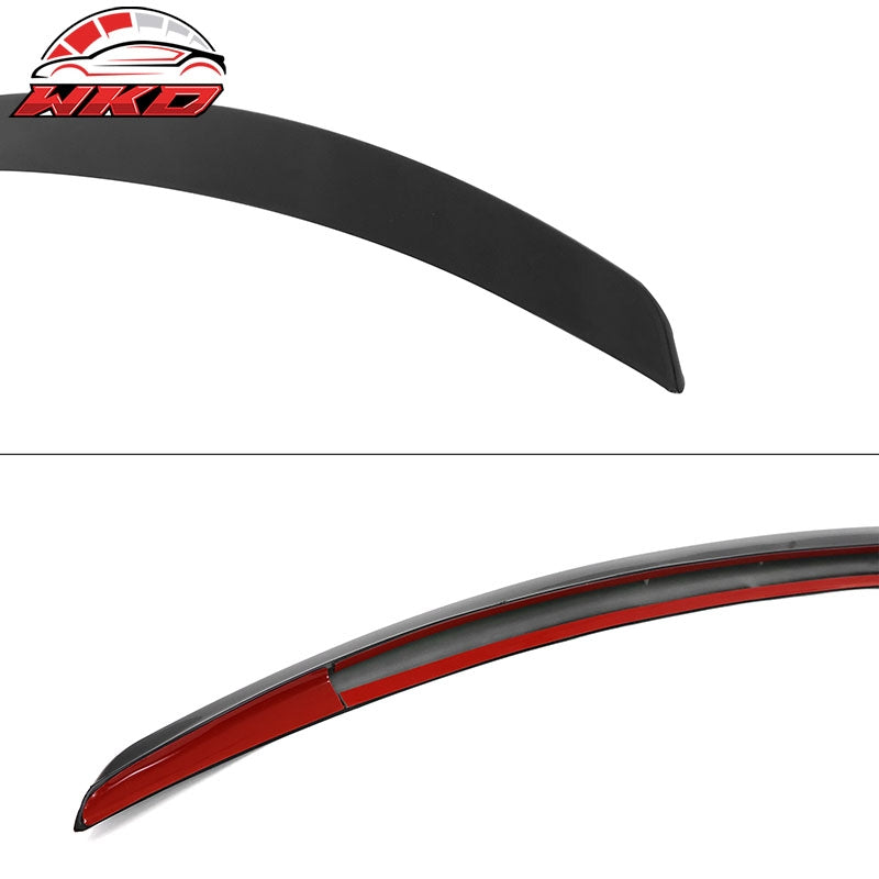 Fits 17-23 Tesla Model 3 Sedan 4DR OE Style Rear Trunk Spoiler Wing Gloss Black