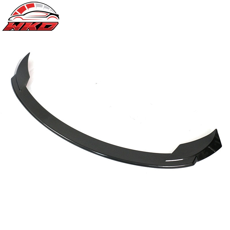 Fits 17-26 Tesla Model 3 Sport Style Carbon Fiber Print Rear Trunk Spoiler Wing