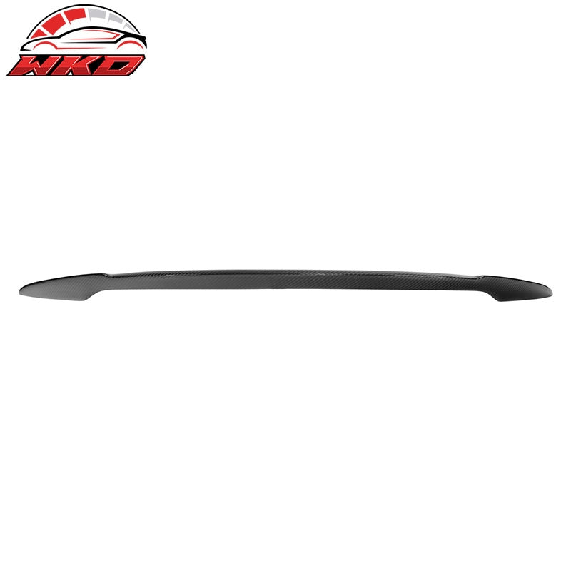 Fits 17-23 Tesla Model 3 Trunk Spoiler Matte Carbon Fiber Rear Deck Lid Wing Lip