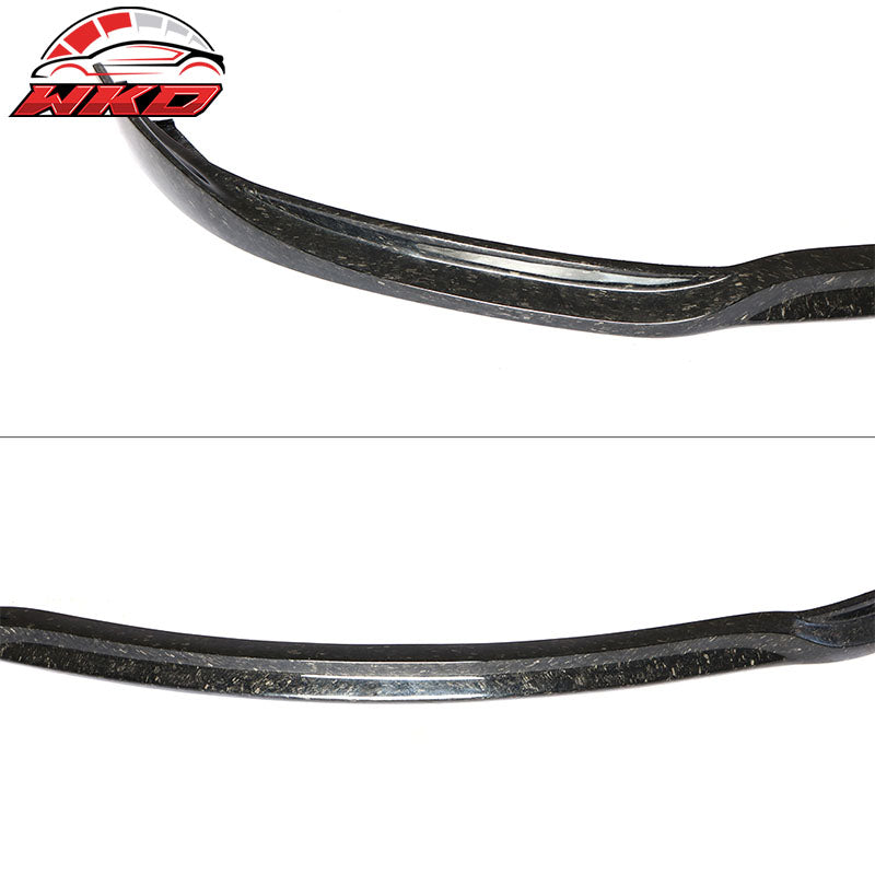 Fits 12-16 Tesla Model S JC Front Bumper Lip Forged Carbon Fiber