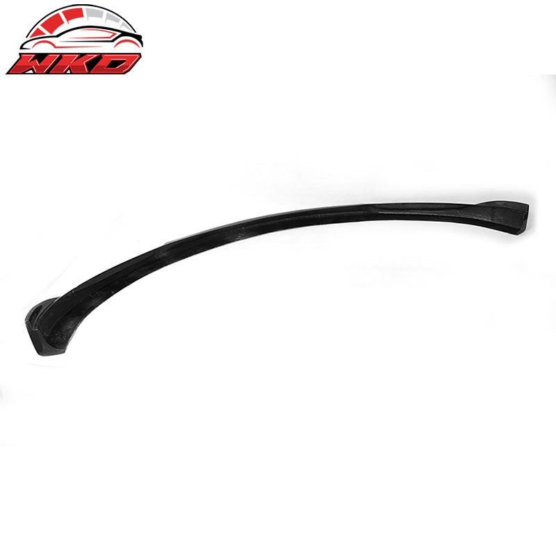 Fits 12-16 Tesla Model S JC Style Front Bumper Lip Spoiler Matte Carbon Fiber