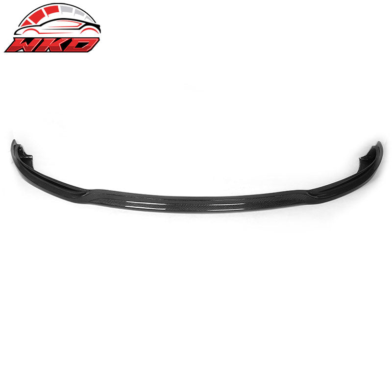 Fits 12-16 Tesla Model S Front Bumper Lip Spoiler Carbon Fiber JC Style Splitter