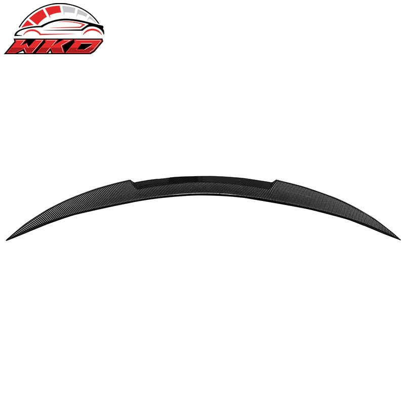 Wholesale 21-24 Tesla Model S IK Style Carbon Fiber Print Trunk Spoiler Rear Wing ABS