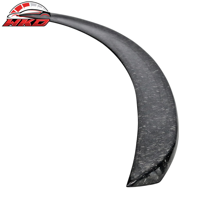 Fits 12-26 Tesla Model S OE Factory Style Trunk Spoiler - Matte Carbon Fiber