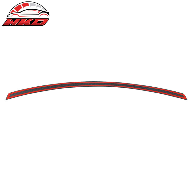 Fits 12-26 Tesla Model S OE Style Rear Trunk Spoiler Matte Forged Carbon Fiber