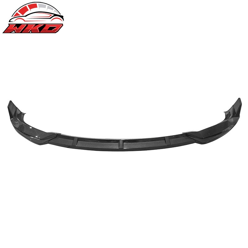 Wholesale For 16-21 Tesla Model X Front Bumper Lip Splitter Splitter PP Carbon Fiber Print
