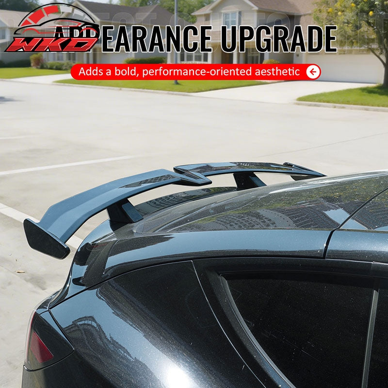 Wholesale 20-26 Tesla Model Y 54" PRO Style Rear Trunk Spoiler Wing Matte Black ABS - Wikond Auto