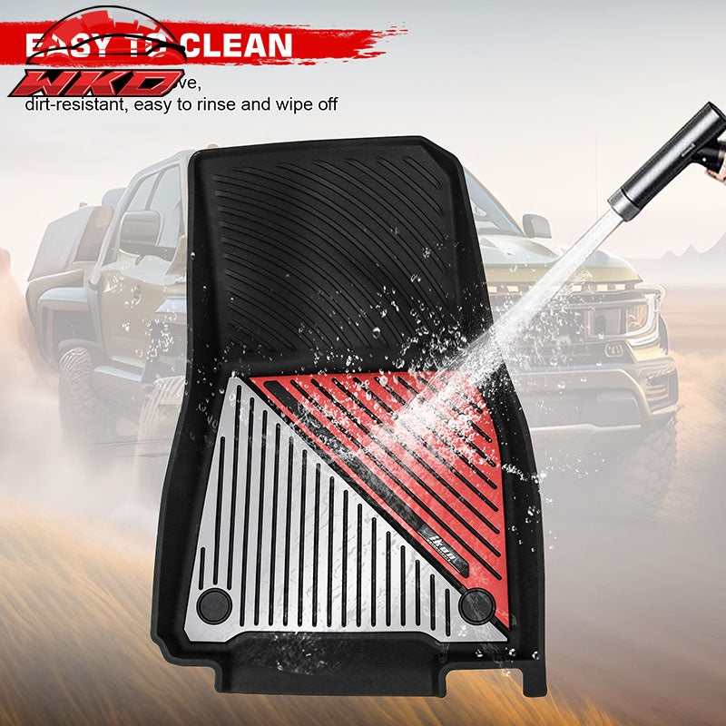 Fits 20-25 Tesla Model Y Floor Mats Carpet All Season Liners Black Gray Red TPE