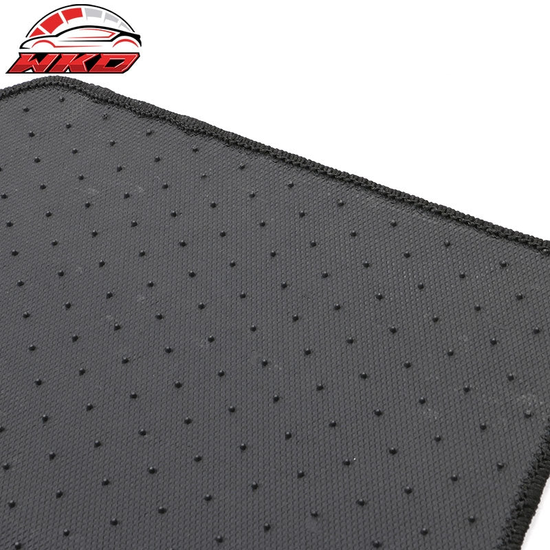 Fits 20-25 Tesla Model Y 4-Door Floor Mats Carpet Front & Rear Nylon Black 3PCS