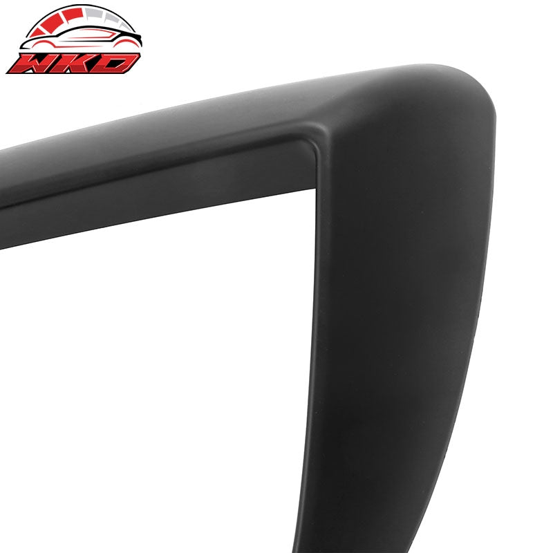 Fits 20-24 Tesla Model Y Matte Black Fog Light Lamp Trim Eyebrows Cover ABS Pair