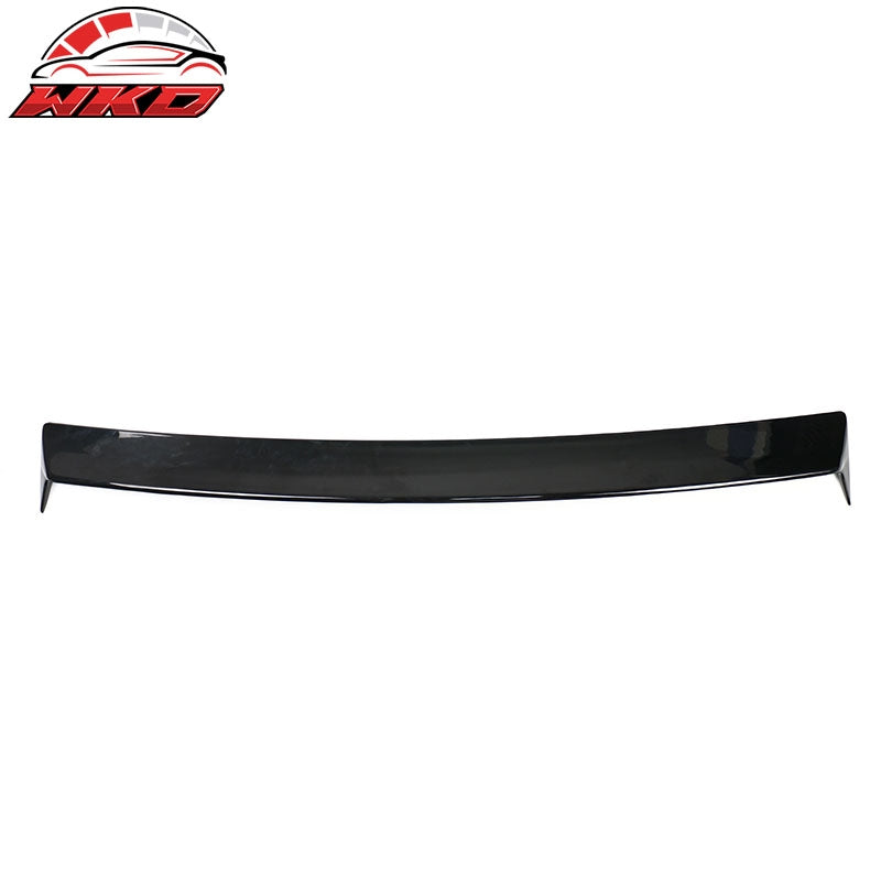 Fits 20-25 Tesla Model Y Gloss Black Rear Roof Spoiler Wing Lip Windshield ABS