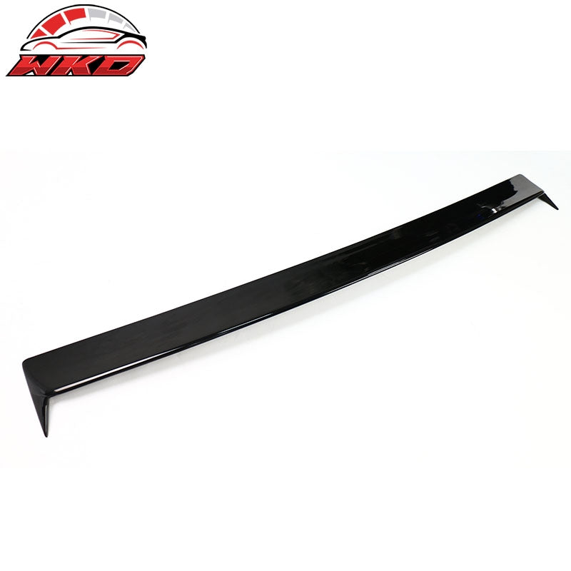 Fits 20-25 Tesla Model Y Gloss Black Rear Roof Spoiler Wing Lip Windshield ABS