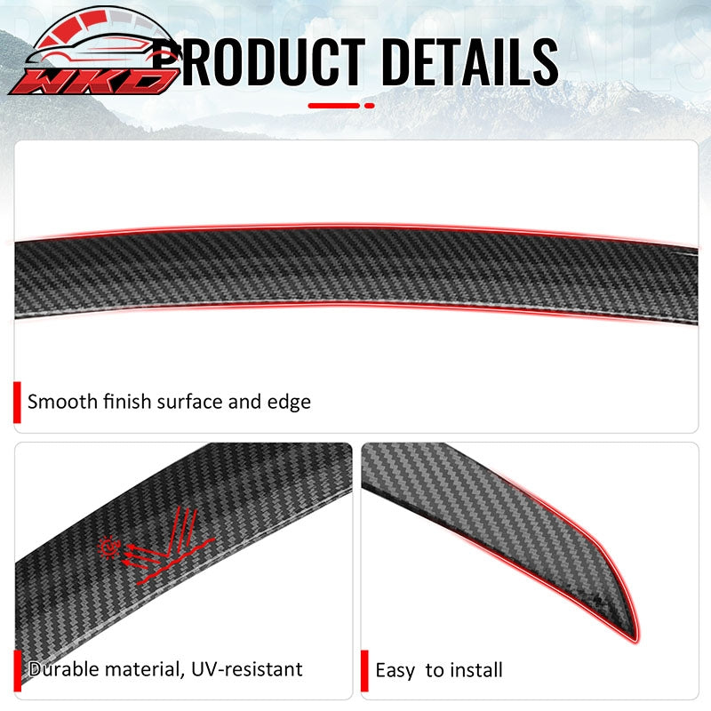 Wholesale 2026 Tesla Model Y Juniper OE Style Trunk Spoiler Carbon Fiber Print ABS - Wikond Auto