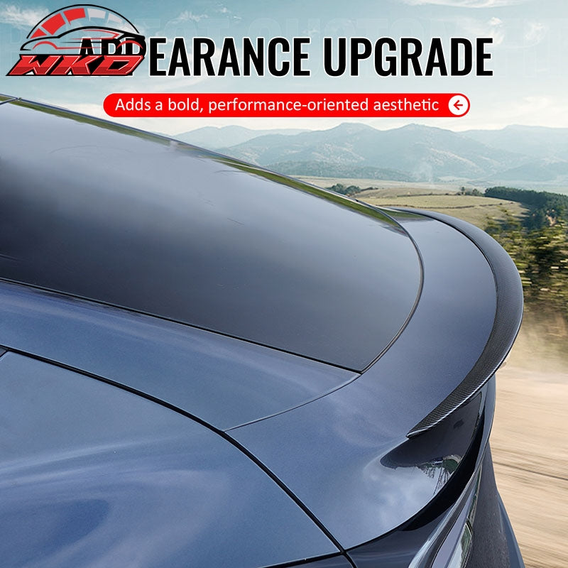 Wholesale 2026 Tesla Model Y Juniper OE Style Trunk Spoiler Carbon Fiber Print ABS - Wikond Auto