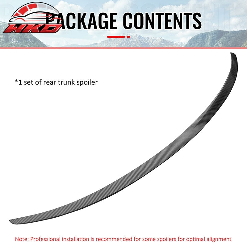 Wholesale 2026 Tesla Model Y Juniper OE Style Trunk Spoiler Carbon Fiber Print ABS - Wikond Auto