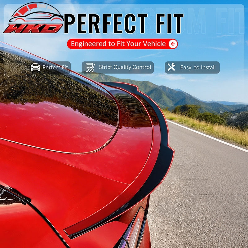 Wholesale 20-25 Tesla Model Y MX Style Rear Trunk Lid Spoiler Wing Lip Gloss Black - Wikond Auto