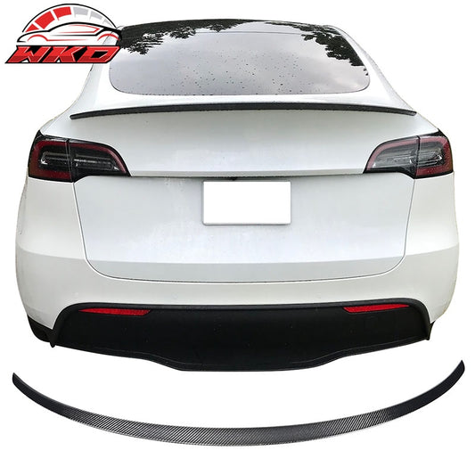 Wholesale 20-25 Tesla Model Y OE Style Rear Trunk Spoiler Wing Real Carbon Fiber CF