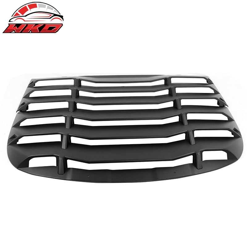 Wholesale 20-24 Tesla Model Y Rear Window Louver Sun Shade Cover Vent Matte Black 2PC
