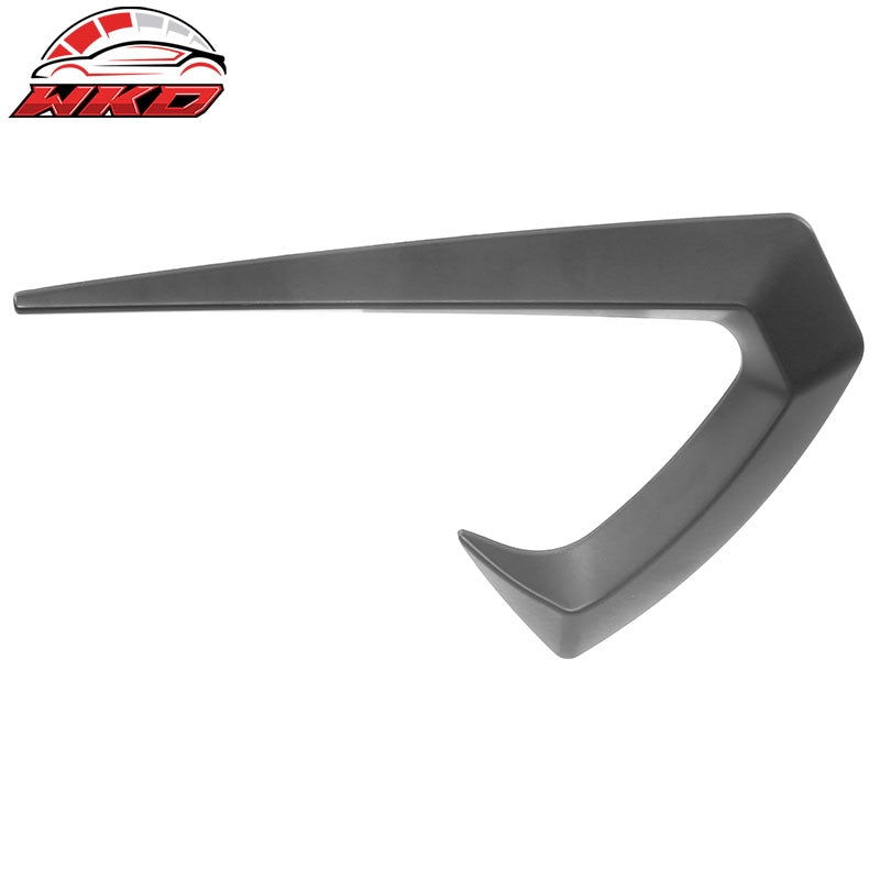 Fits 20-23 Tesla Model Y Matte Black Side Fender Camera Vent Cover Decor Trim