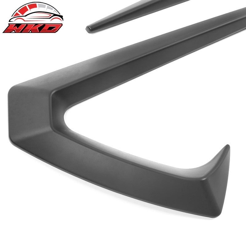 Fits 20-23 Tesla Model Y Matte Black Side Fender Camera Vent Cover Decor Trim