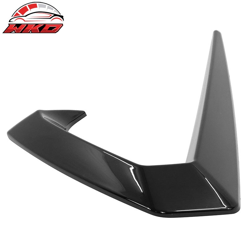 Fits 20-23 Tesla Model Y Gloss Black Side Fender Camera Vent Cover Decor Trim
