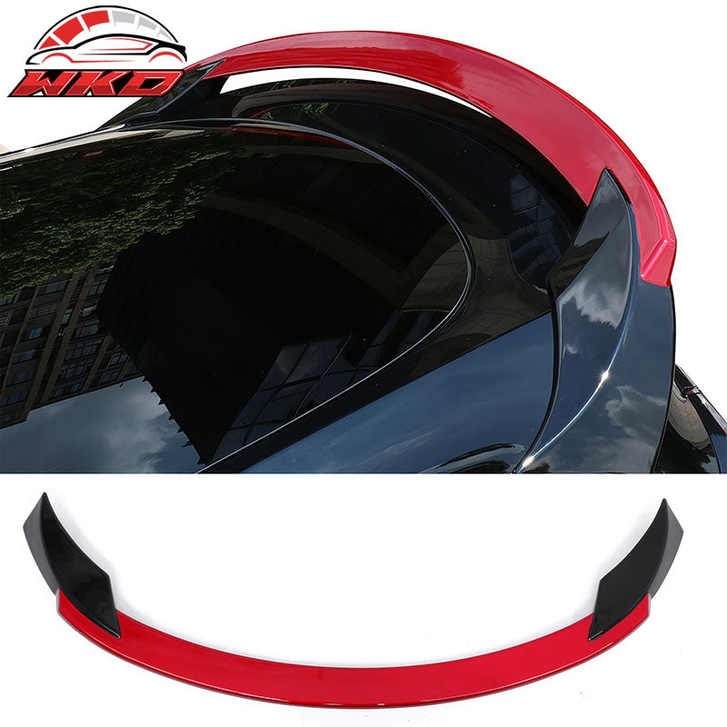 Wholesale 20-25 Tesla Model Y Sport Style Trunk Spoiler Wing ABS Gloss Black & Red