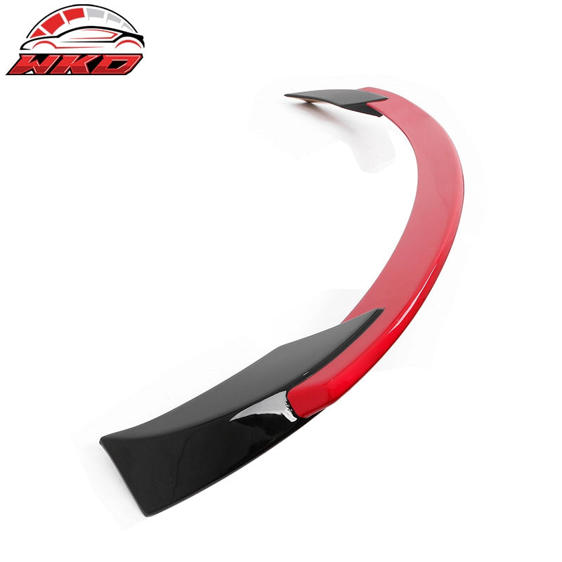 Fits 20-25 Tesla Model Y Sport Style Trunk Spoiler Wing ABS Gloss Black & Red