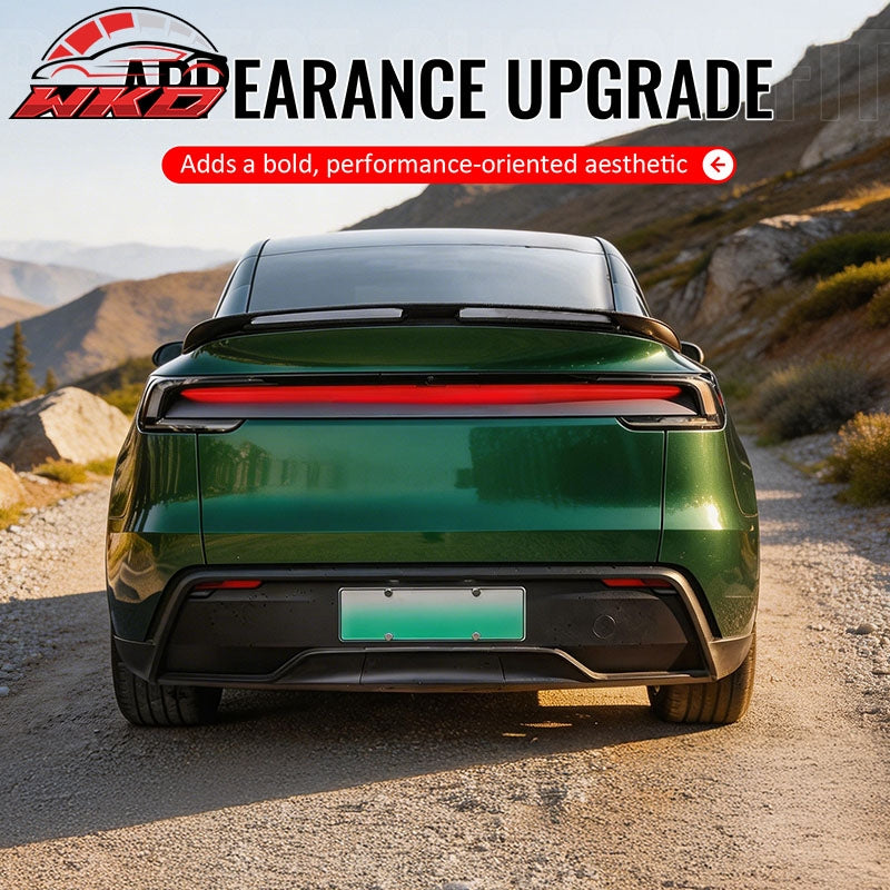 Wholesale 25-26 Tesla Model Y Trunk Spoiler Carbon Fiber Print Rear Wing ABS V2 Tail - Wikond Auto